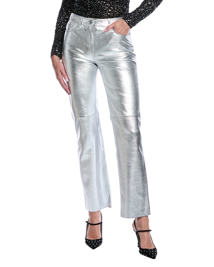 AllSaints Saige кожаные брюки с фольгированным эффектом All Saints, металлик
AllSaints Saige кожаные брюки с фольгированным эффектом All Saints, металлик