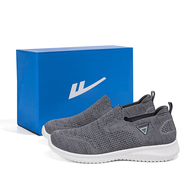 Низкие повседневные туфли мужские темно-серые WARRIOR, Dark Gray 
Низкие повседневные туфли мужские темно-серые WARRIOR, Dark Gray