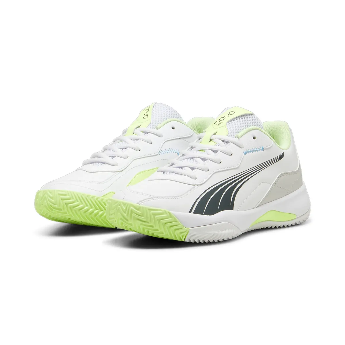 Кроссовки PUMA для весла "NOVA SMASH", цвет Puma White-Luminous Blue-Fizzy Apple-Shadow Gray
Кроссовки PUMA для весла "NOVA SMASH", цвет Puma White-Luminous Blue-Fizzy Apple-Shadow Gray