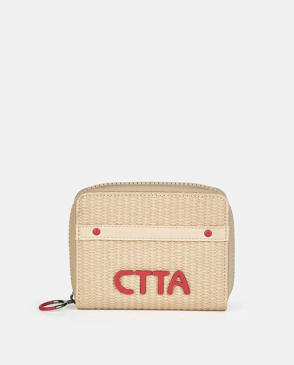 Кошелек на молнии Caminatta, бежевый
Кошелек на молнии Caminatta, бежевый