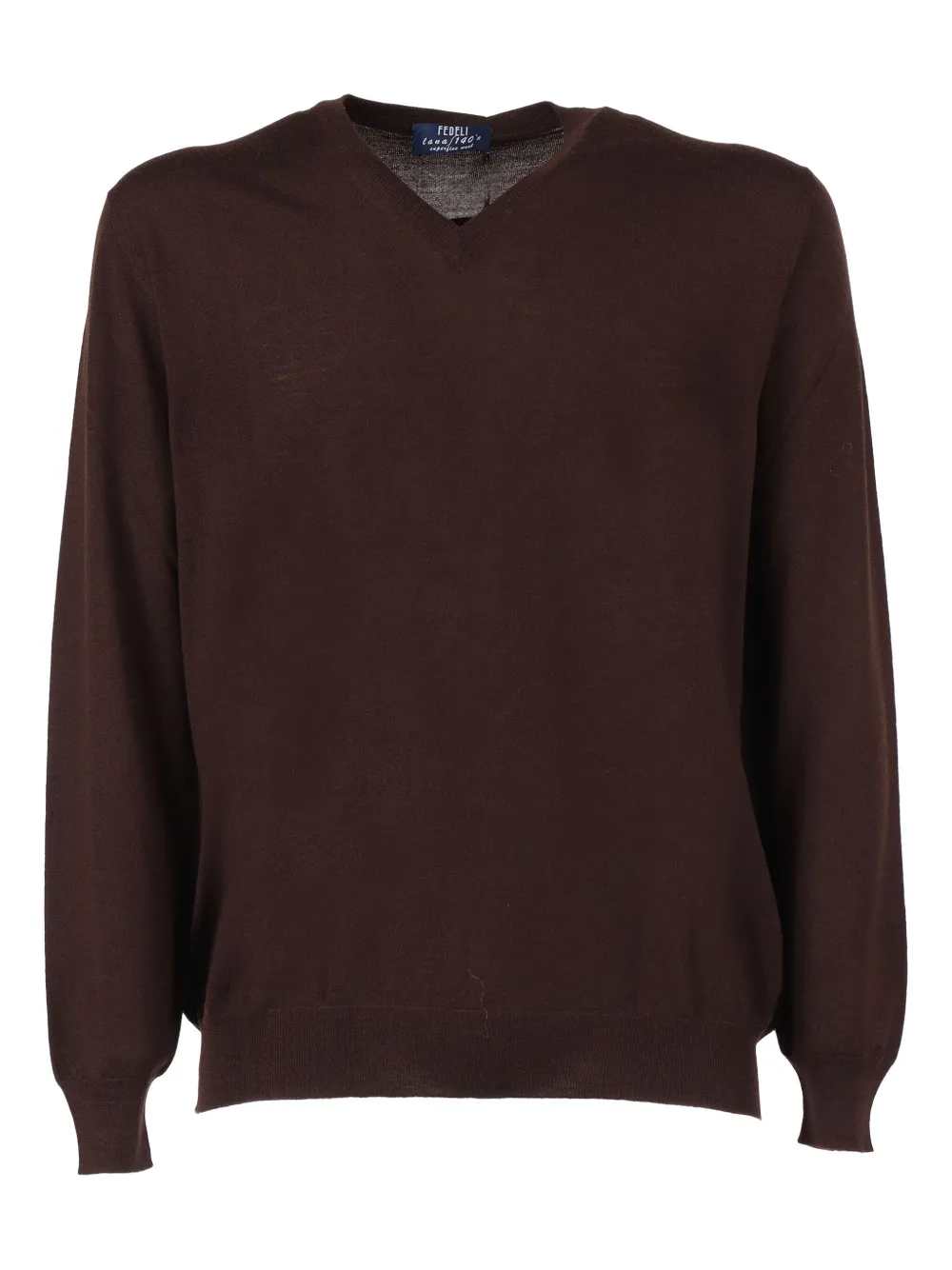 Свитер с V-образным вырезом Fedeli, коричневый
Свитер с V-образным вырезом Fedeli, коричневый