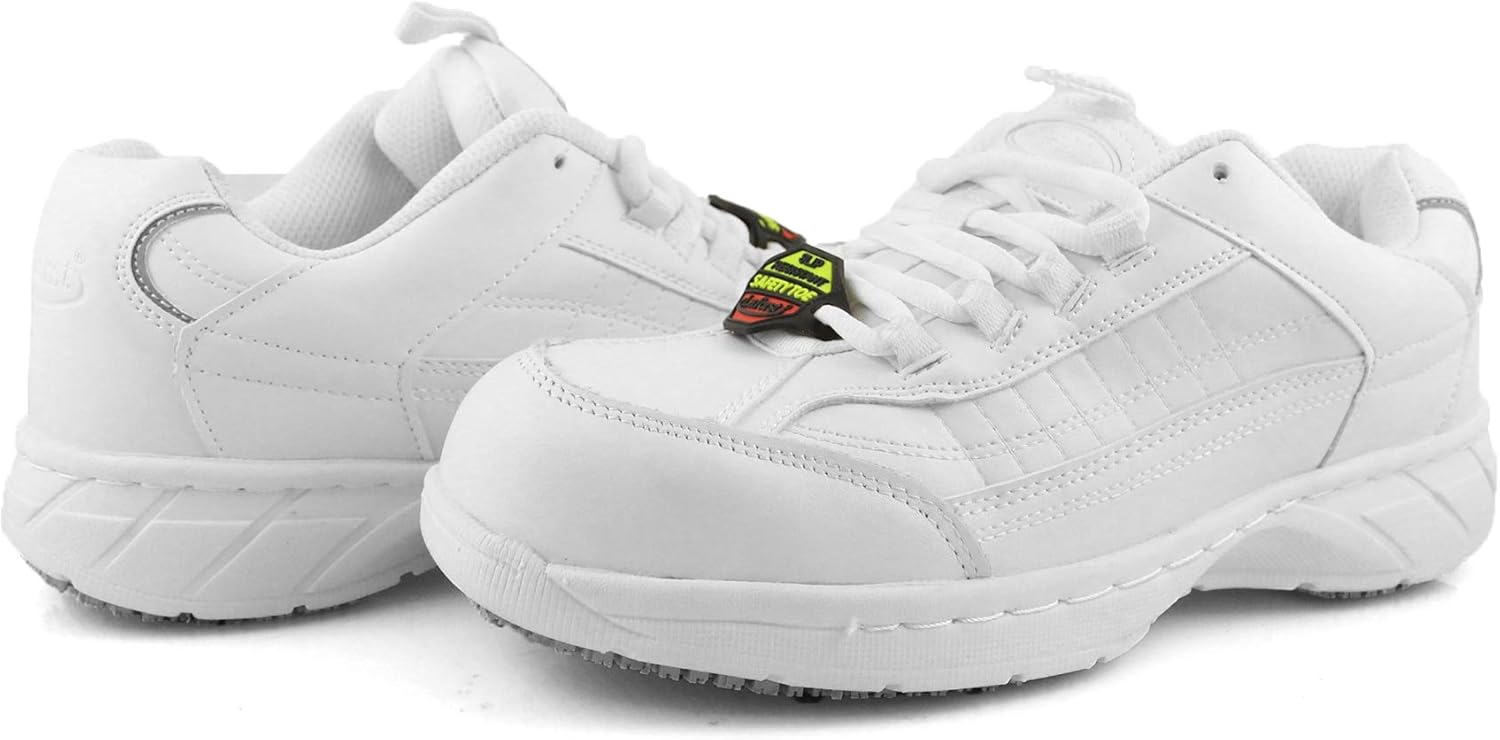 Мужские кроссовки Laforst с композитным носком, противоскользящие, с шнуровкой, белый
Мужские кроссовки Laforst с композитным носком, противоскользящие, с шнуровкой, белый