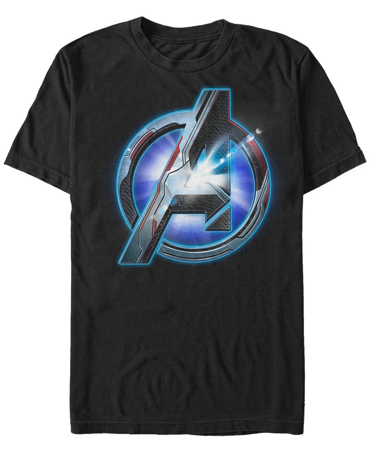 Мужская футболка с коротким рукавом marvel avengers glowing avengers logo Fifth Sun, черный 
Мужская футболка с коротким рукавом marvel avengers glowing avengers logo Fifth Sun, черный