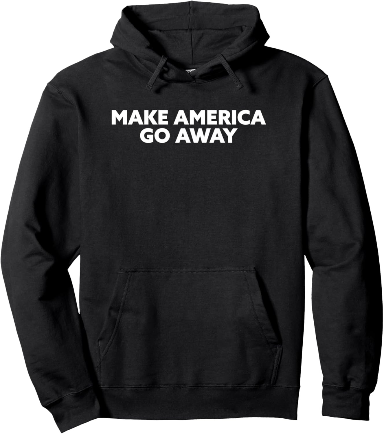 Худи Make America Go Away, черное, размер S Trending Tees
Худи Make America Go Away, черное, размер S Trending Tees