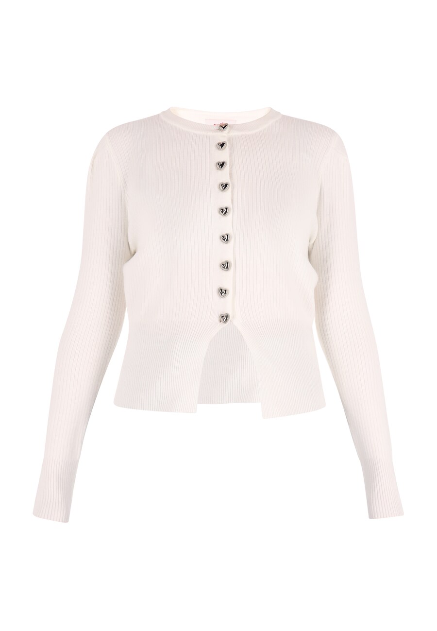 Вязаный кардиган sweeties by leo, белый
Вязаный кардиган sweeties by leo, белый