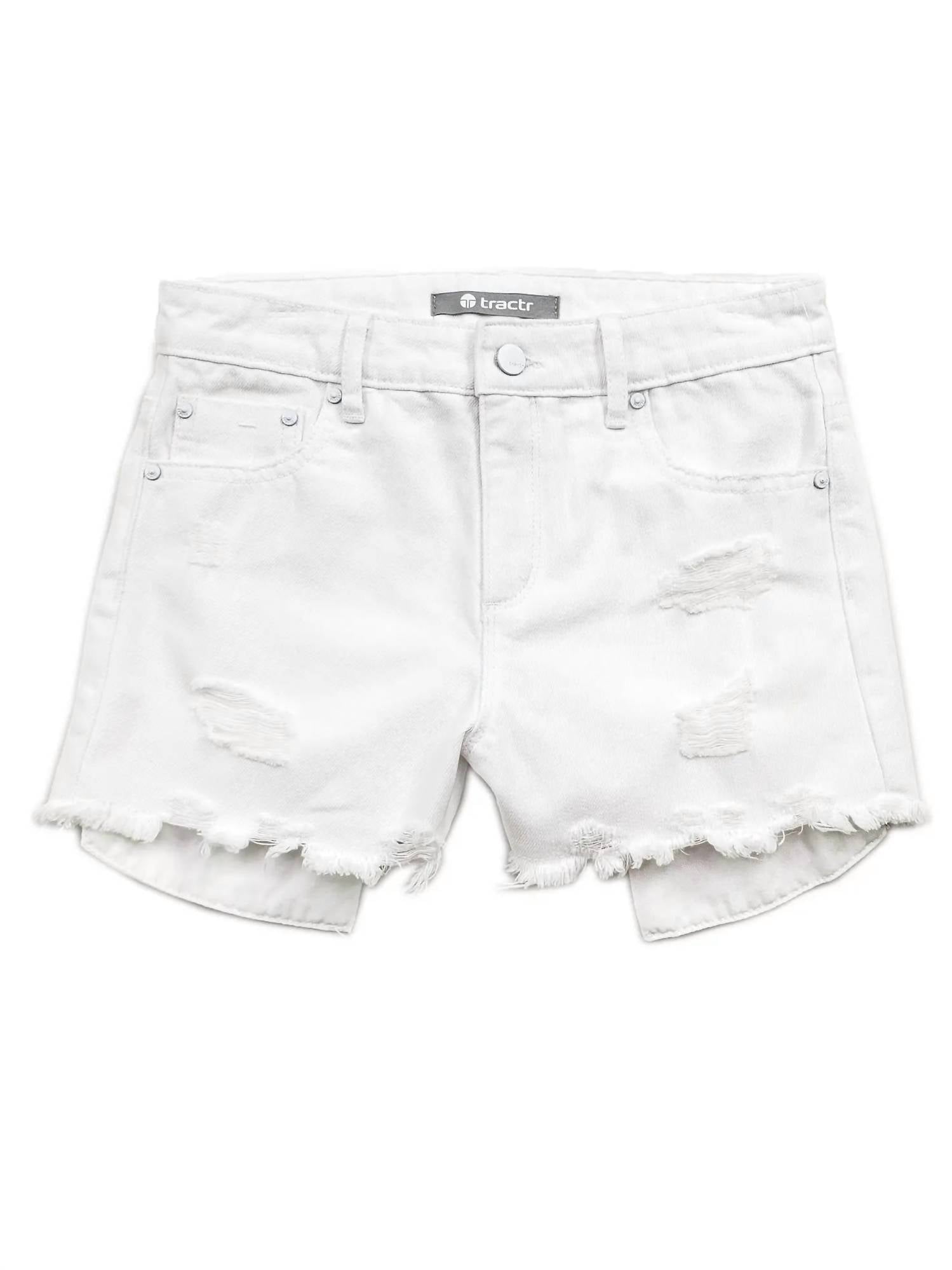 Шорты для девочек Weekender Destruction белого цвета Tractr, белый
Шорты для девочек Weekender Destruction белого цвета Tractr, белый