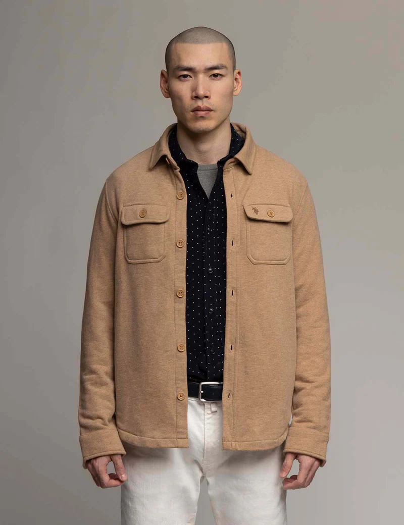 Куртка U.S. Polo Assn White Label French Terry, коричневый
Куртка U.S. Polo Assn White Label French Terry, коричневый