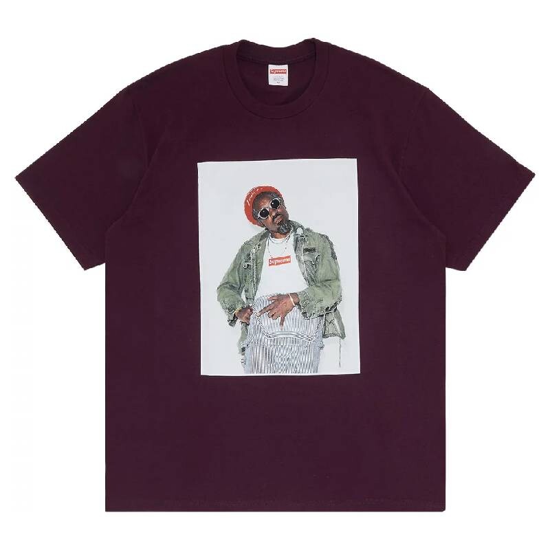 Футболка Supreme Andre 3000 Tee, баклажановый
Футболка Supreme Andre 3000 Tee, баклажановый
