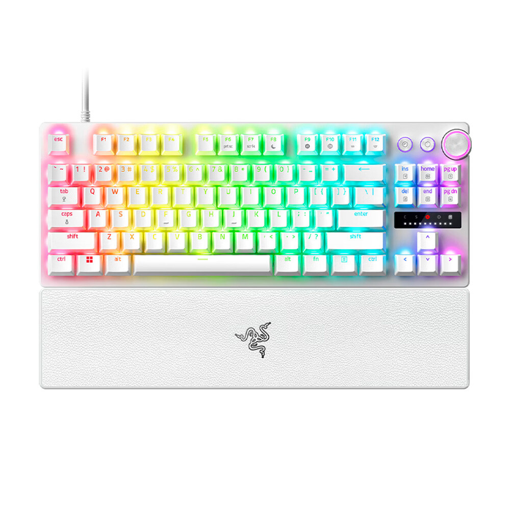 Клавиатура игровая Razer Huntsman V3 Pro Tenkeyless, белый
Клавиатура игровая Razer Huntsman V3 Pro Tenkeyless, белый