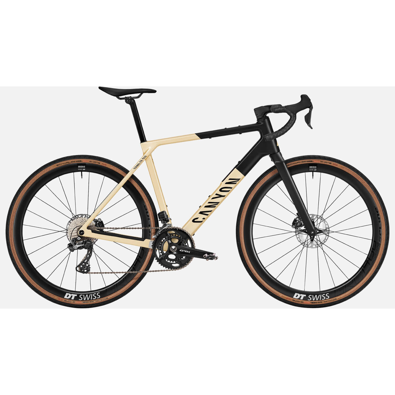 Гравийный велосипед Canyon Grail CF SLX 8 Di2, светло-бежевый 
Гравийный велосипед Canyon Grail CF SLX 8 Di2, светло-бежевый