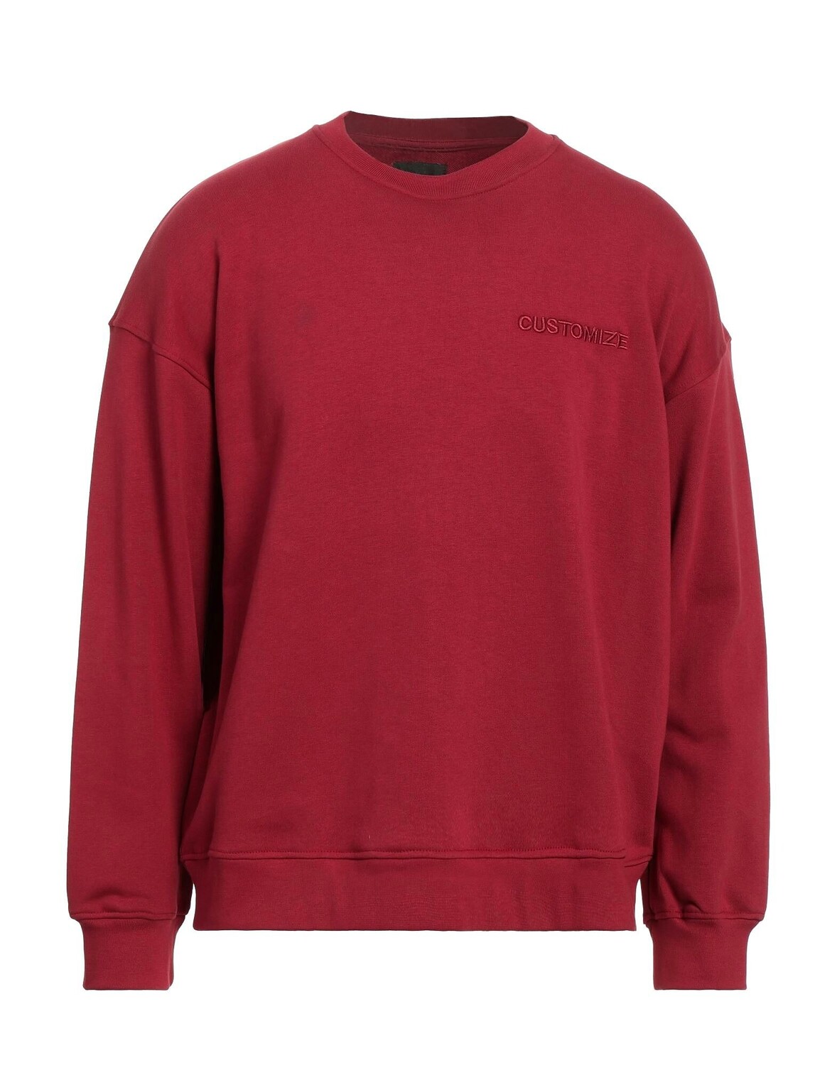 Толстовка Customize, бордовый 
Толстовка Customize, бордовый