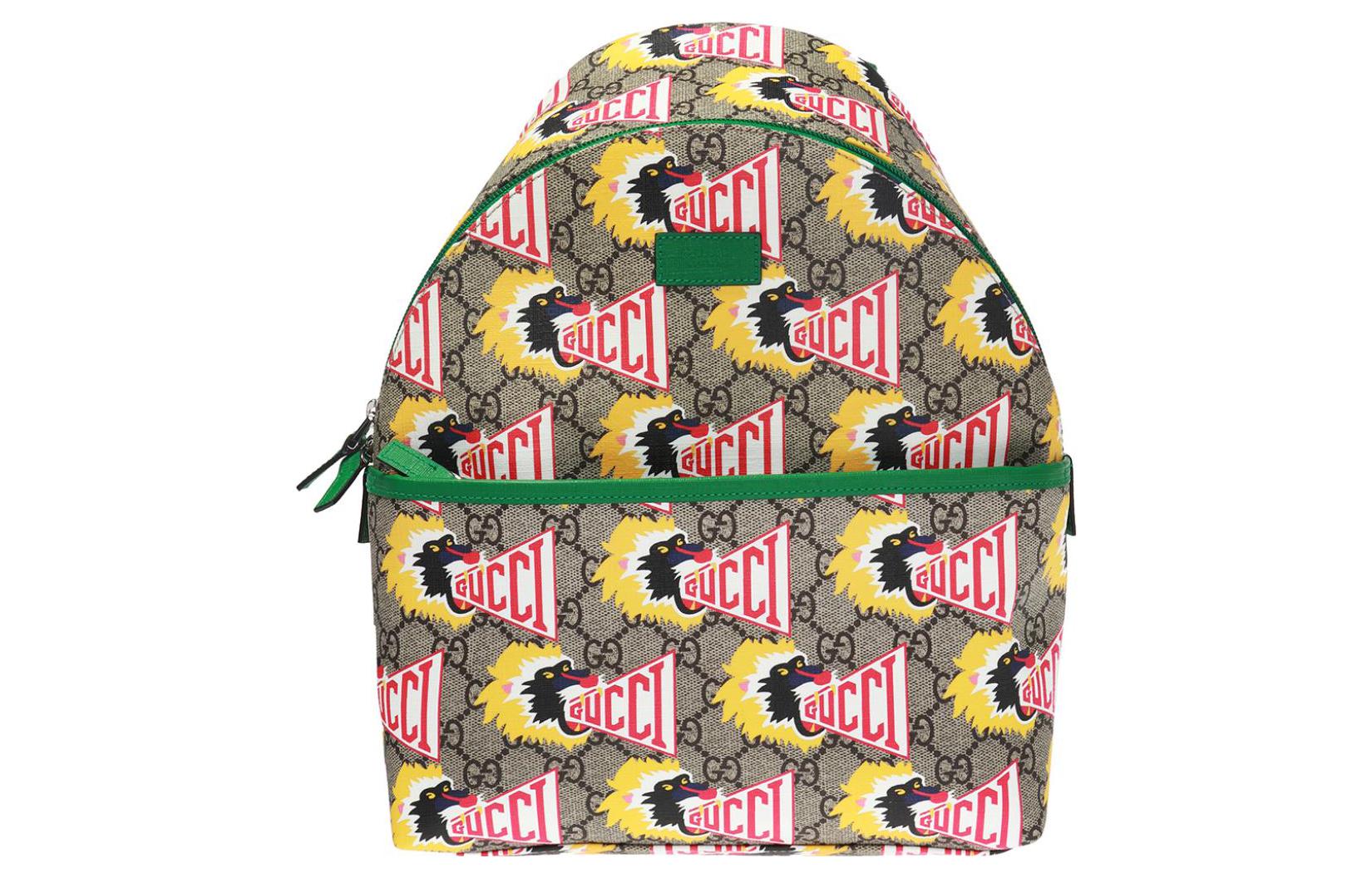 GUCCI Детский рюкзак из холста зеленый и черный
GUCCI Детский рюкзак из холста зеленый и черный