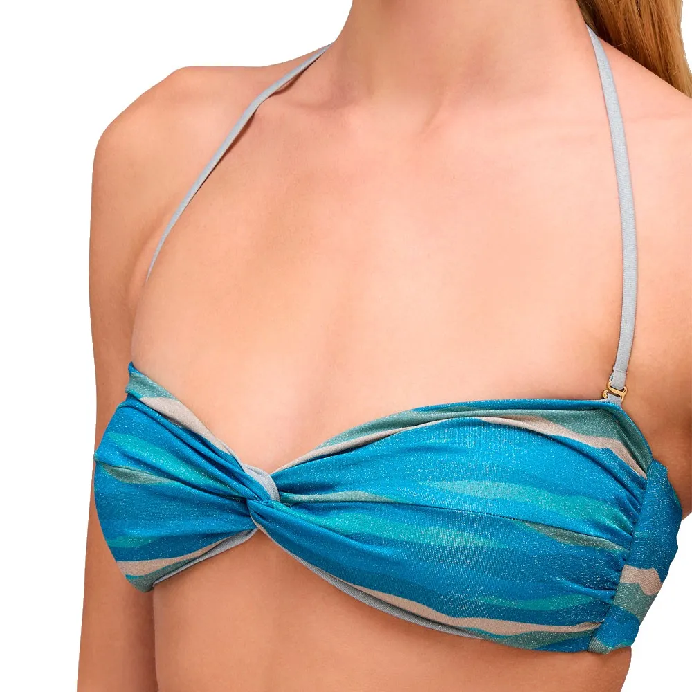 Топ бикини Sundek Quartz abstract wave motif band, синий
Топ бикини Sundek Quartz abstract wave motif band, синий