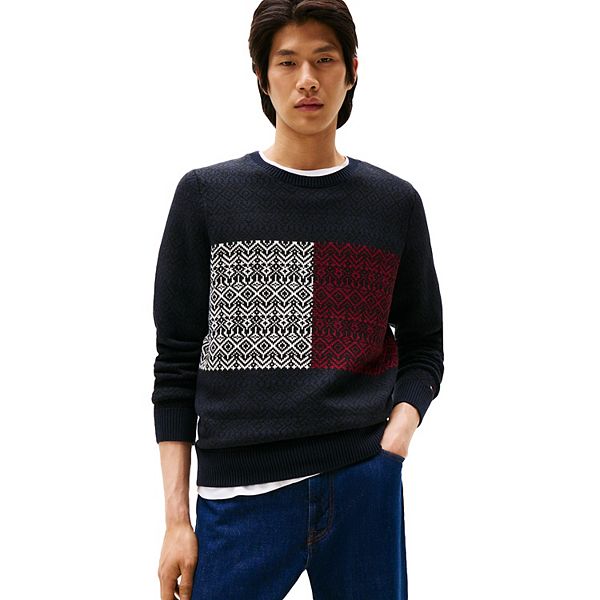 Мужской свитер с узором фэр-айл Tommy Hilfiger
Мужской свитер с узором фэр-айл Tommy Hilfiger