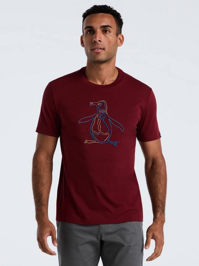 Футболка Pete Cotton с коротким рукавом и круглым вырезом Original Penguin, Cabernet
Футболка Pete Cotton с коротким рукавом и круглым вырезом Original Penguin, Cabernet