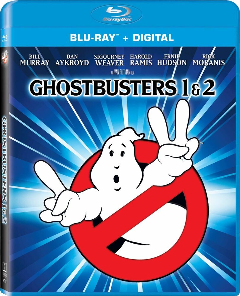 Диск Blu-ray Ghostbusters 1 & 2
Диск Blu-ray Ghostbusters 1 & 2