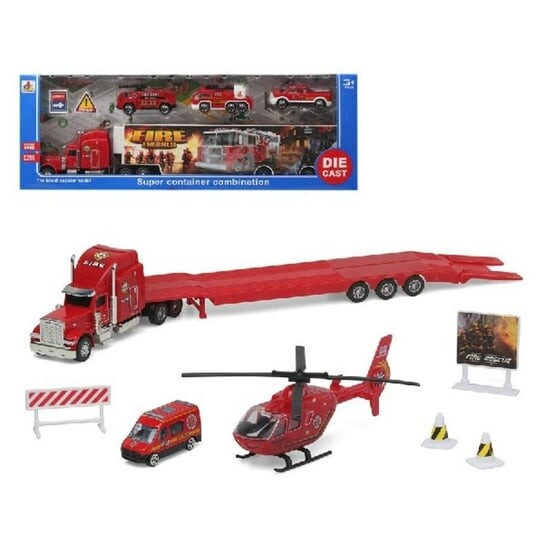 Игровой набор Super Container Fire Vehicle Carrier Truck 39 x 14 см Inna marka
Игровой набор Super Container Fire Vehicle Carrier Truck 39 x 14 см Inna marka
