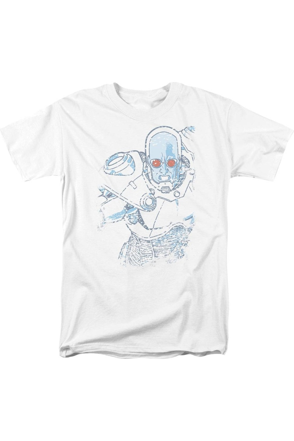 Футболка Batman Snowblind Freeze с коротким рукавом для взрослых Gildan, белый 
Футболка Batman Snowblind Freeze с коротким рукавом для взрослых Gildan, белый