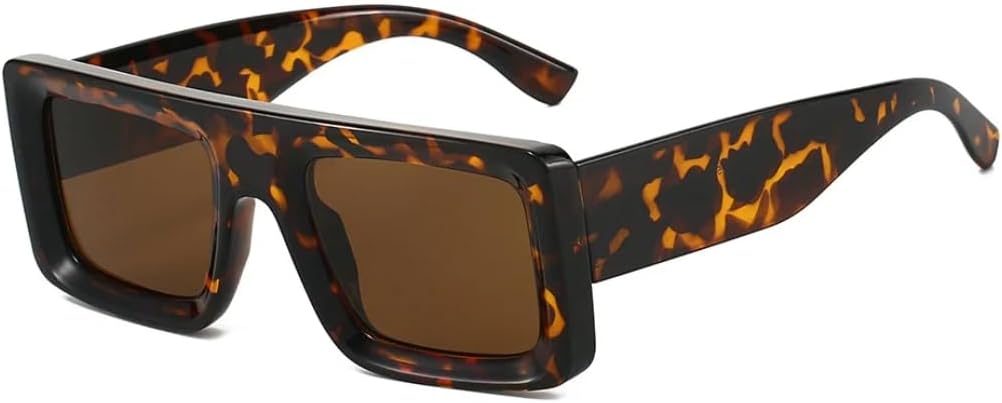 Солнцезащитные очки в стиле ретро, квадратная форма, черепаховая оправа, для женщин, стильные, универсальные, повседневные, с защитой от УФ-излучения UV400 UATXTAU, Leopard Brown
Солнцезащитные очки в стиле ретро, квадратная форма, черепаховая оправа, для женщин, стильные, универсальные, повседневные, с защитой от УФ-излучения UV400 UATXTAU, Leopard Brown