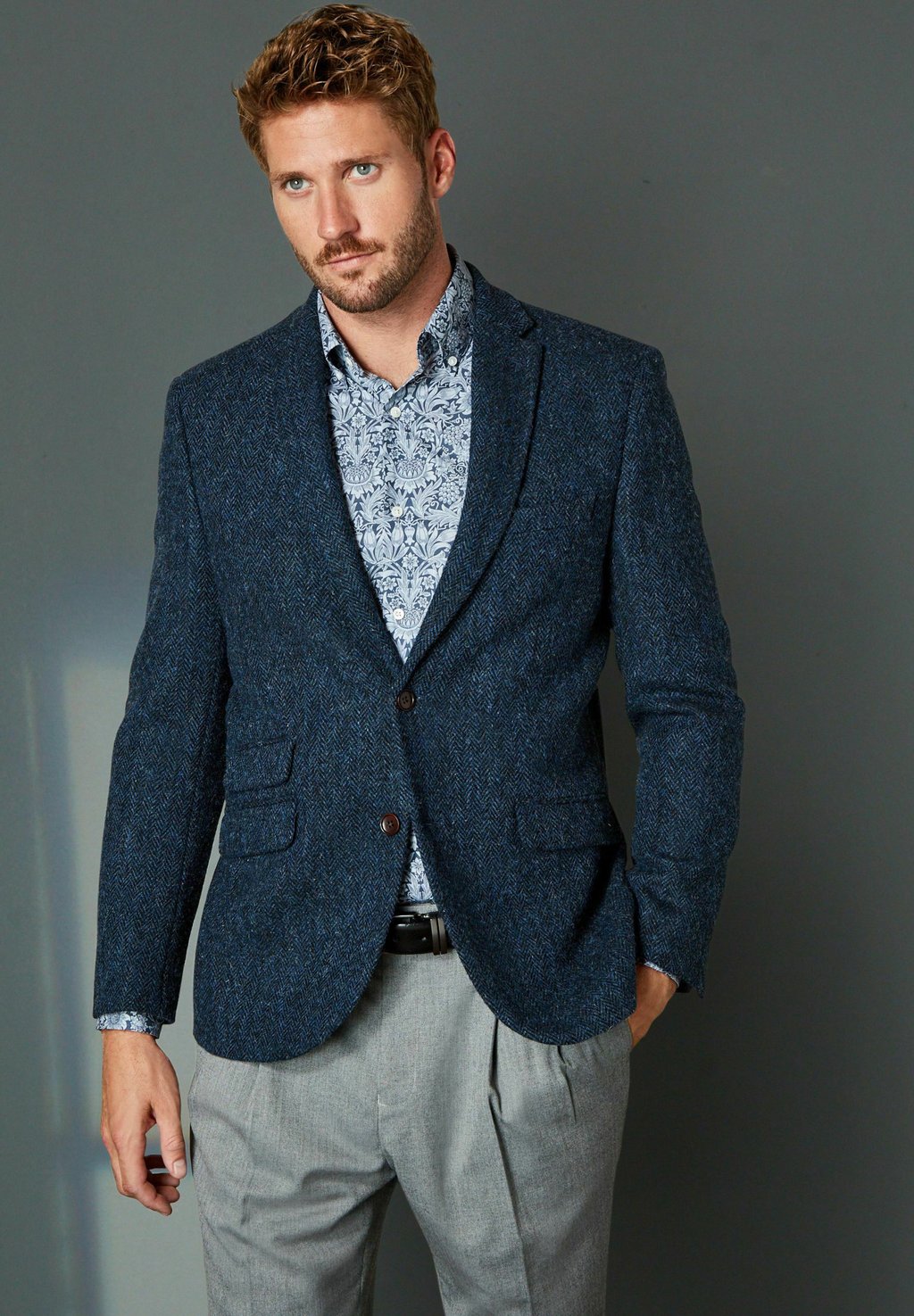 Пиджак-блейзер HARRIS TWEED TAILORED FIT Next, синий
Пиджак-блейзер HARRIS TWEED TAILORED FIT Next, синий