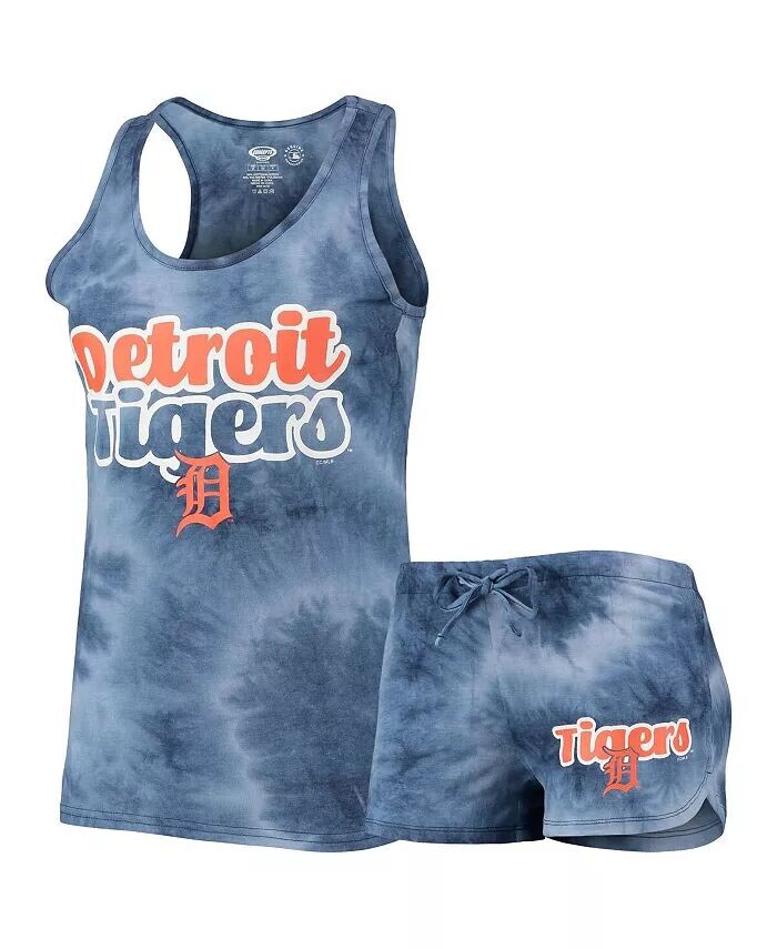 Женский темно-синий комплект из майки и шорт Detroit Tigers Billboard Racerback Concepts Sport, синий
Женский темно-синий комплект из майки и шорт Detroit Tigers Billboard Racerback Concepts Sport, синий