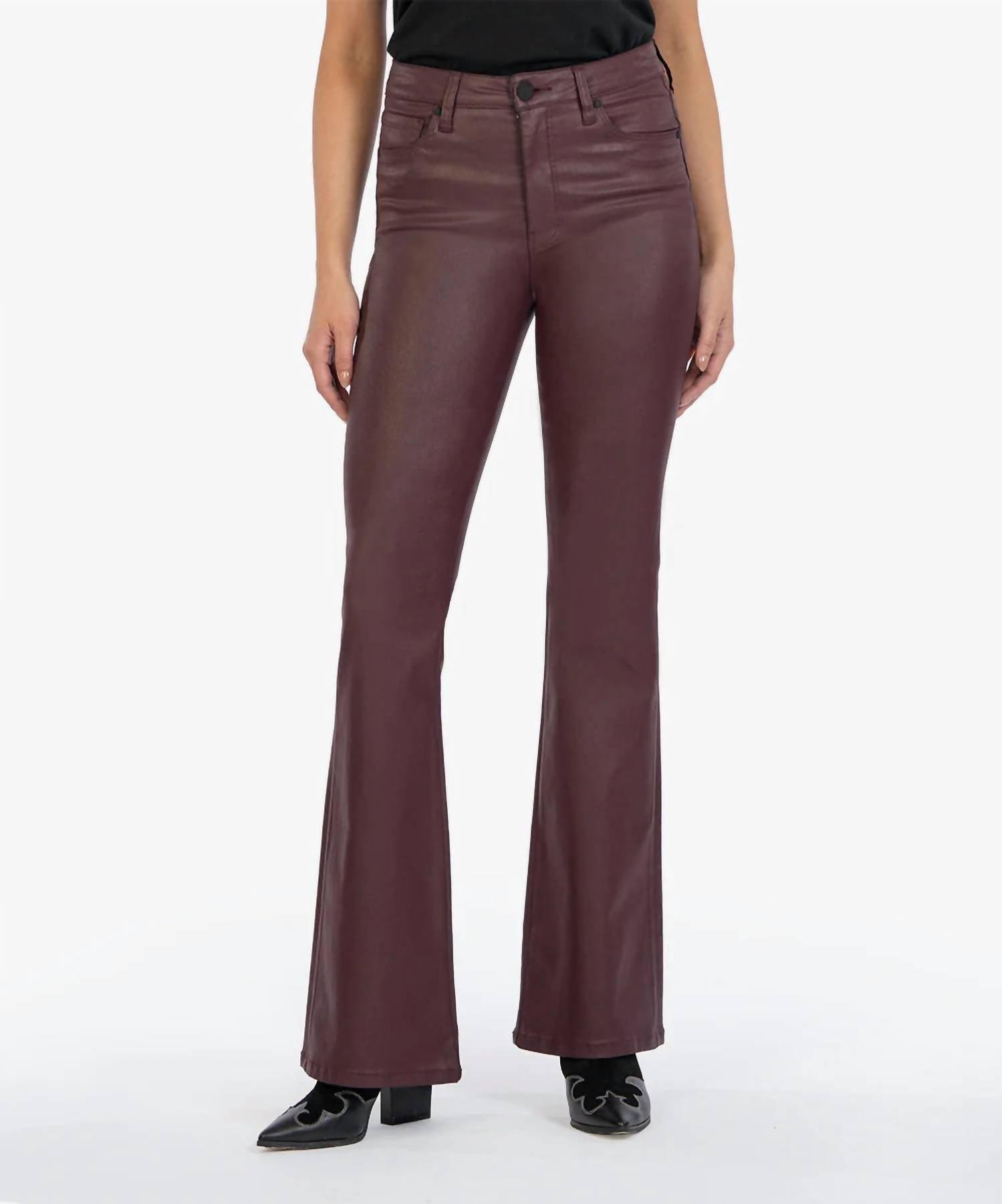 Джинсы Ana Fab Ab с покрытием Flare в цвете Bordeaux KUT FROM THE KLOTH, бордовый
Джинсы Ana Fab Ab с покрытием Flare в цвете Bordeaux KUT FROM THE KLOTH, бордовый
