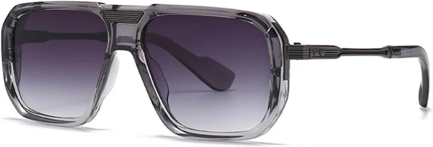 Мужские солнцезащитные очки в стиле ретро с градиентным переходом цвета, модные и роскошные женские очки с заклепками, трендовые, с защитой от УФ-излучения UV400 HHZZYVY, Gray Gray Gradient
Мужские солнцезащитные очки в стиле ретро с градиентным переходом цвета, модные и роскошные женские очки с заклепками, трендовые, с защитой от УФ-излучения UV400 HHZZYVY, Gray Gray Gradient