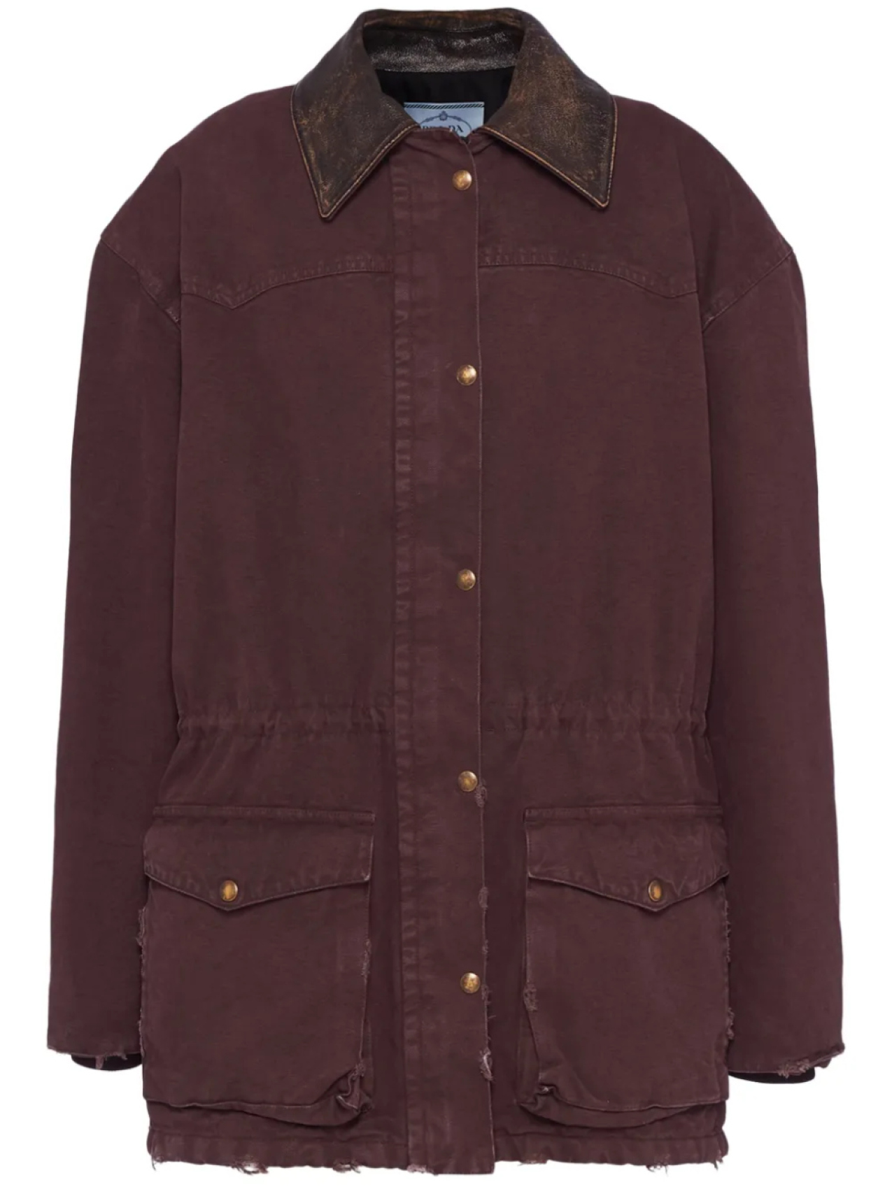 Однобортный пиджак Prada, красный
Однобортный пиджак Prada, красный