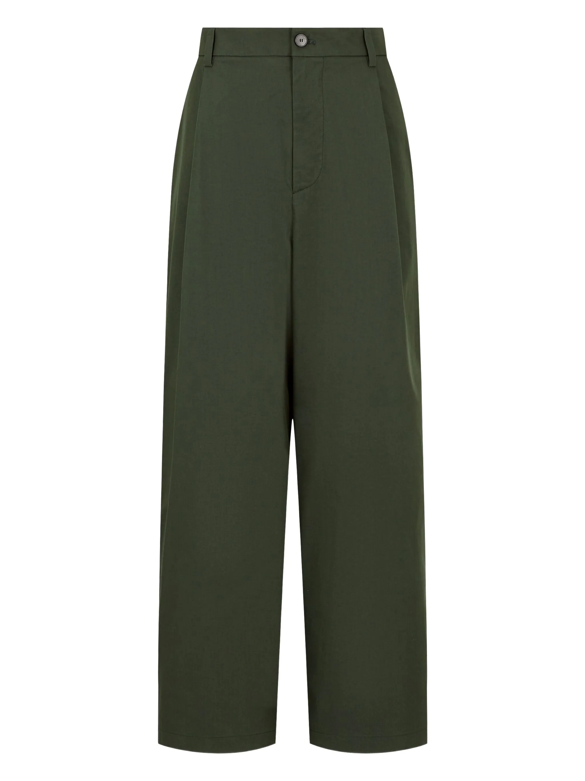 Широкие брюки со складками Studio Tomboy, зеленый
Широкие брюки со складками Studio Tomboy, зеленый