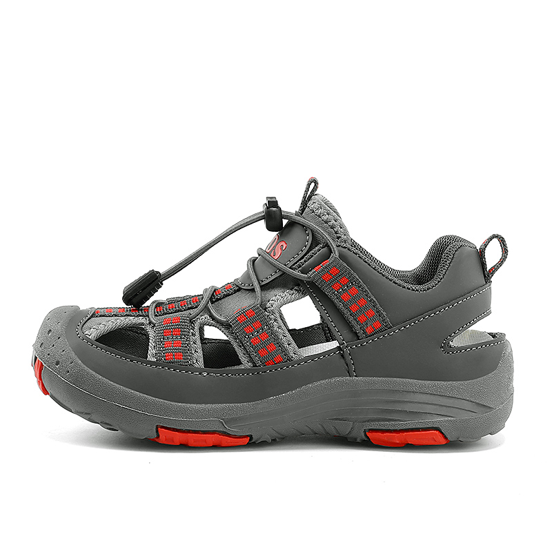 Сандалии детские с низким верхом, амортизирующие и износостойкие SUPEREDGE, серый/красный
Сандалии детские с низким верхом, амортизирующие и износостойкие SUPEREDGE, серый/красный