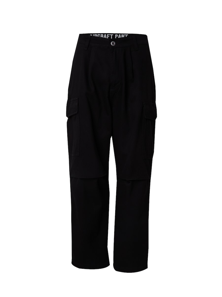 Мешковатые брюки-карго ALPHA INDUSTRIES Aircraft, черный
Мешковатые брюки-карго ALPHA INDUSTRIES Aircraft, черный