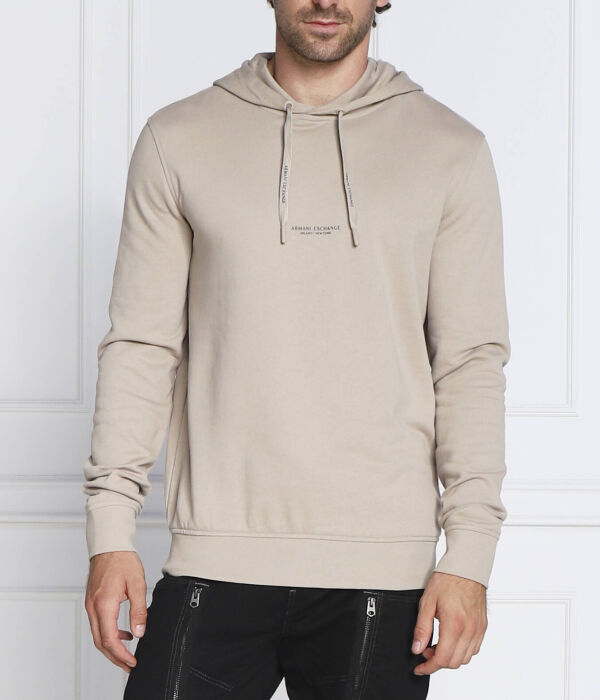Толстовка мужская Armani Exchange с капюшоном, бежевый
Толстовка мужская Armani Exchange с капюшоном, бежевый