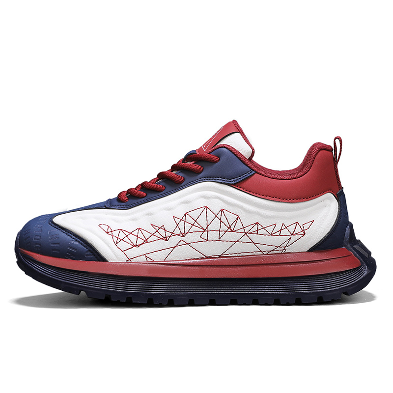 Нескользящие и износостойкие низкие повседневные туфли, увеличивающие рост, для мужчин PLAY COBBLER, White Red
Нескользящие и износостойкие низкие повседневные туфли, увеличивающие рост, для мужчин PLAY COBBLER, White Red