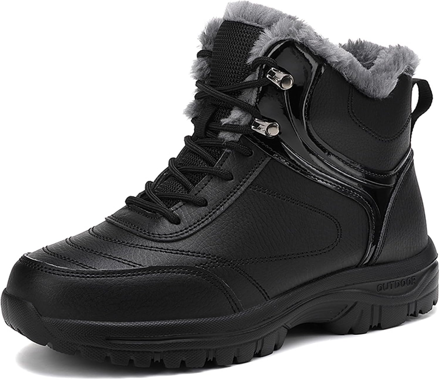 Зимние водонепроницаемые снегоступы MELGONMG для мужчин, комфортные с круглым носком, черный
Зимние водонепроницаемые снегоступы MELGONMG для мужчин, комфортные с круглым носком, черный