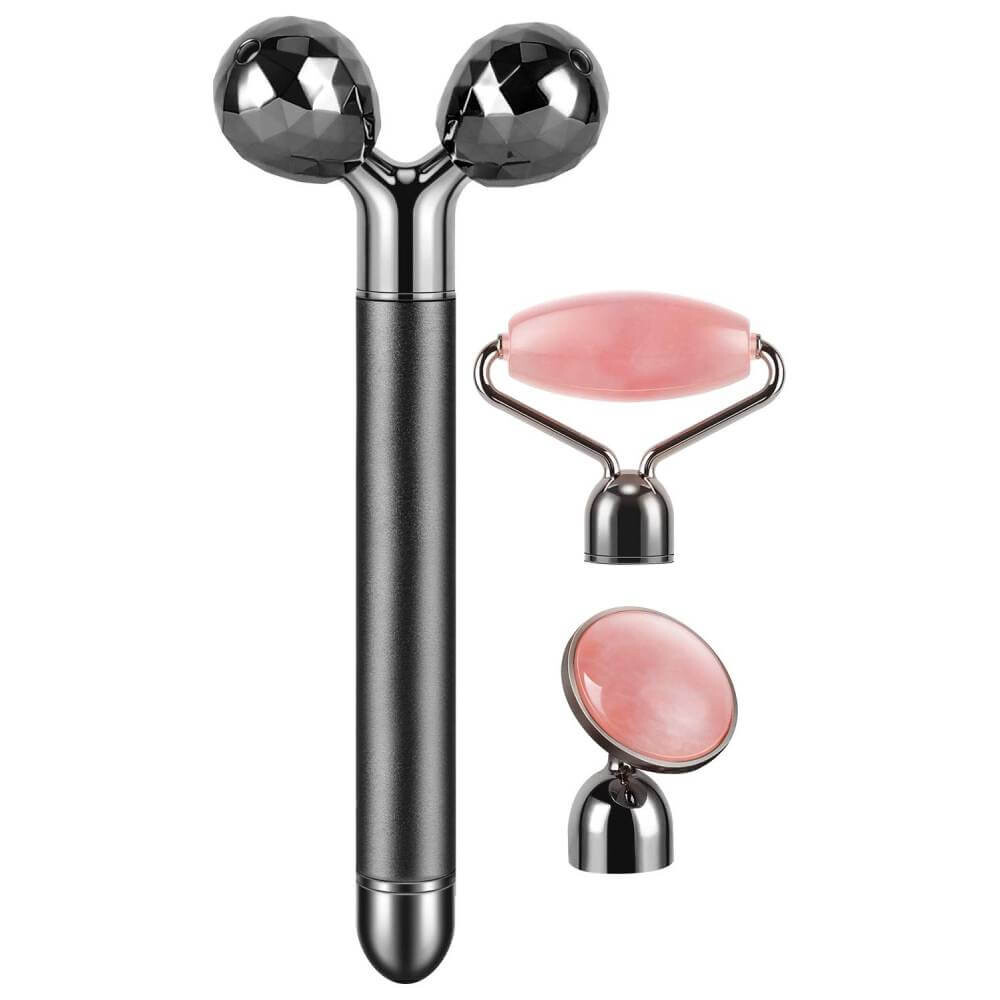 Набор для массажа лица Dangshan 3-in-1 Electric Jade Roller 3D Roller, черный
Набор для массажа лица Dangshan 3-in-1 Electric Jade Roller 3D Roller, черный