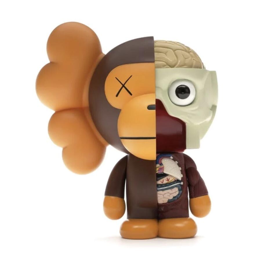 Виниловая фигурка Kaws Bape Dissected Baby Milo, коричневый
Виниловая фигурка Kaws Bape Dissected Baby Milo, коричневый