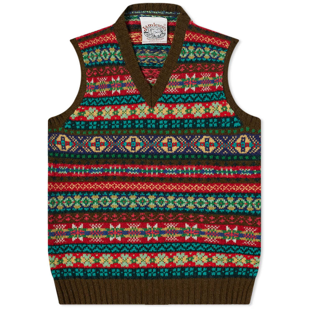 Жилет amieson's of Shetland Fair Isle с V-образным вырезом Jamiesons of Shetland
Жилет amieson's of Shetland Fair Isle с V-образным вырезом Jamiesons of Shetland