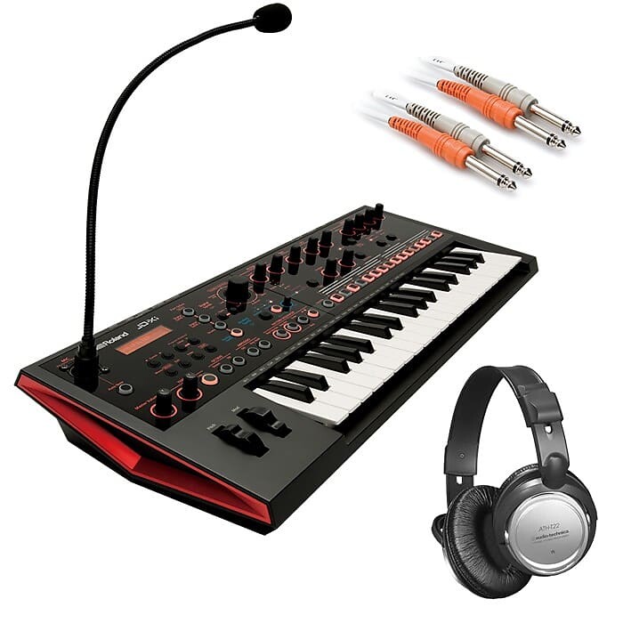 Интерактивный аналогово-цифровой кроссовер-синтезатор Roland JD-Xi BONUS PAK
Интерактивный аналогово-цифровой кроссовер-синтезатор Roland JD-Xi BONUS PAK