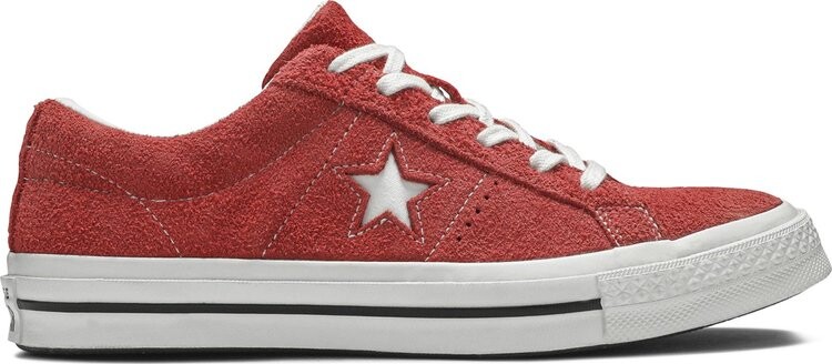 Кроссовки Converse One Star Ox Red Suede, красный 
Кроссовки Converse One Star Ox Red Suede, красный