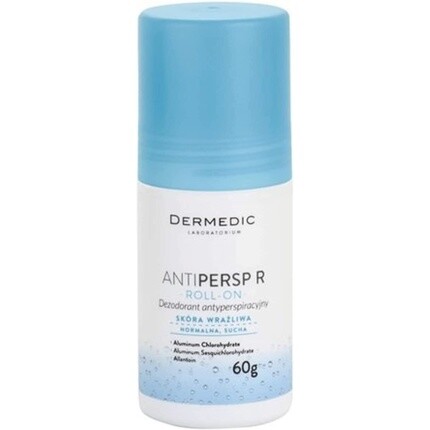 Шариковый антиперспирант 60G - Гипоаллергенный, Dermedic
Шариковый антиперспирант 60G - Гипоаллергенный, Dermedic