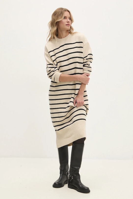 Платье с шерстью Answear.Lab, бежевый
Платье с шерстью Answear.Lab, бежевый