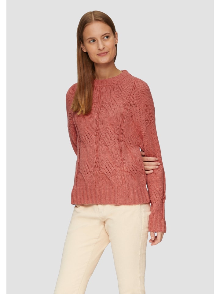 Пуловер s.Oliver Strickpullover langarm, оранжевый
Пуловер s.Oliver Strickpullover langarm, оранжевый