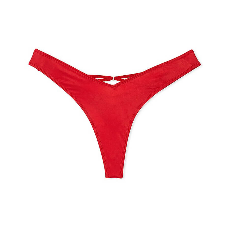 Трусы-стринги Victoria's Secret Very Sexy Strappy-Back High-Leg, красный
Трусы-стринги Victoria's Secret Very Sexy Strappy-Back High-Leg, красный