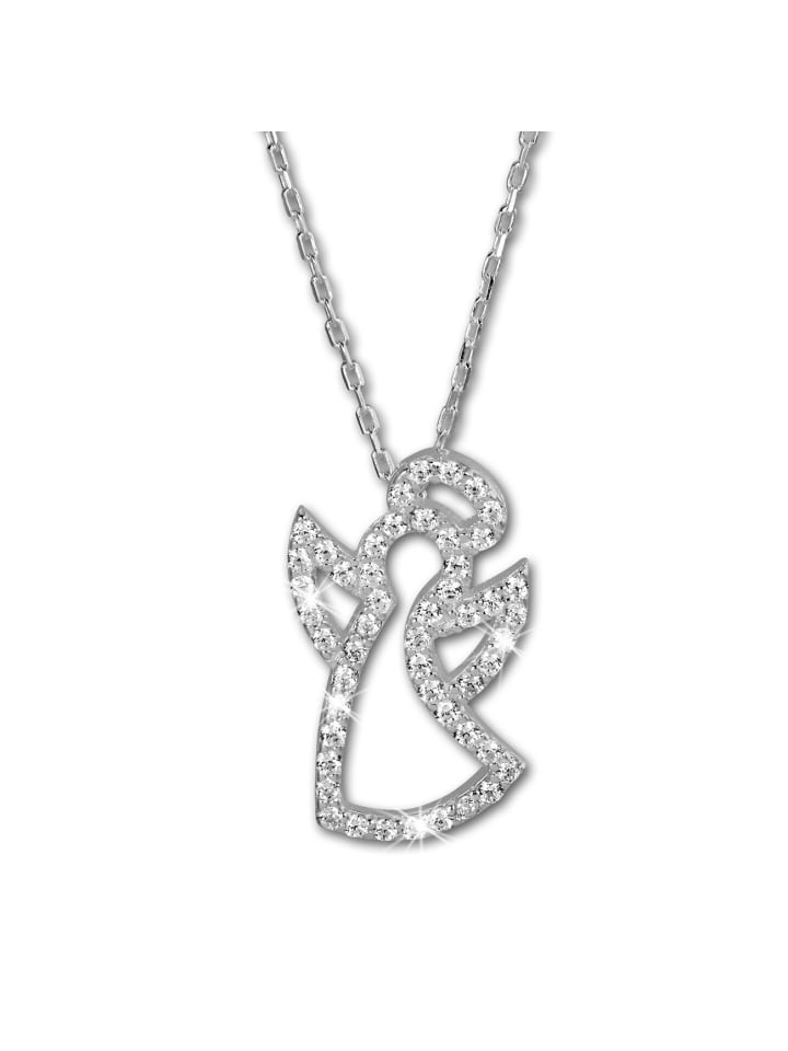 SilberDream Колье, серебро 925 пробы, приблизительно 45,2 см, размер подвески: 2 см x 1,2 см
SilberDream Колье, серебро 925 пробы, приблизительно 45,2 см, размер подвески: 2 см x 1,2 см