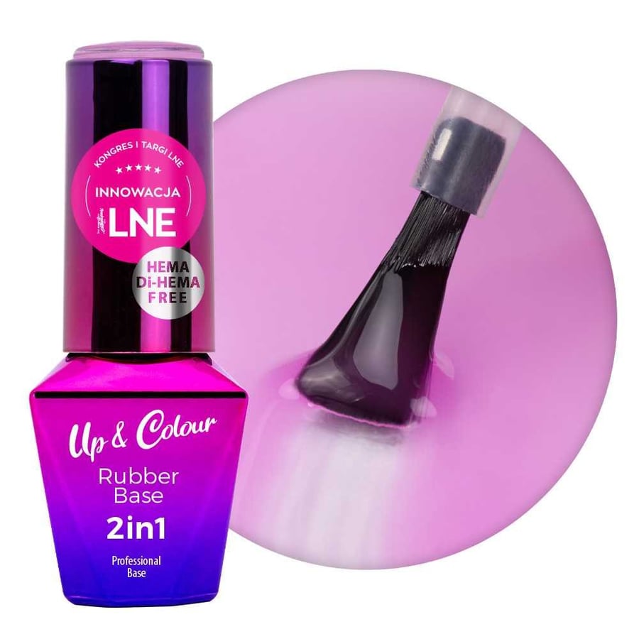 Резиновая основа 2в1 Up&Colour MollyLac светло-фиолетовая без HEMA и Di-HEMA 10 г №. 4
Резиновая основа 2в1 Up&Colour MollyLac светло-фиолетовая без HEMA и Di-HEMA 10 г №. 4