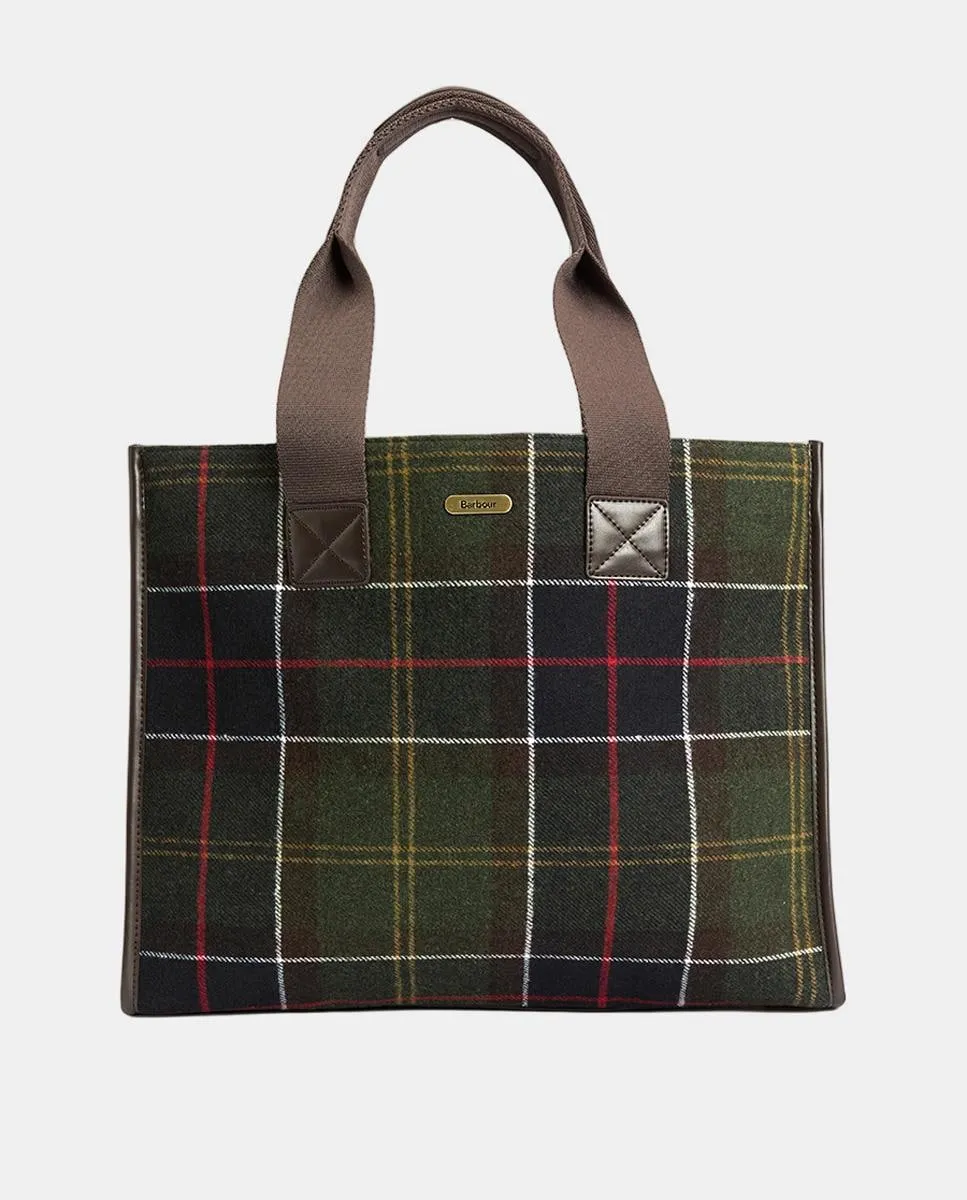 Сумка в клетку тартан Barbour, зеленый
Сумка в клетку тартан Barbour, зеленый