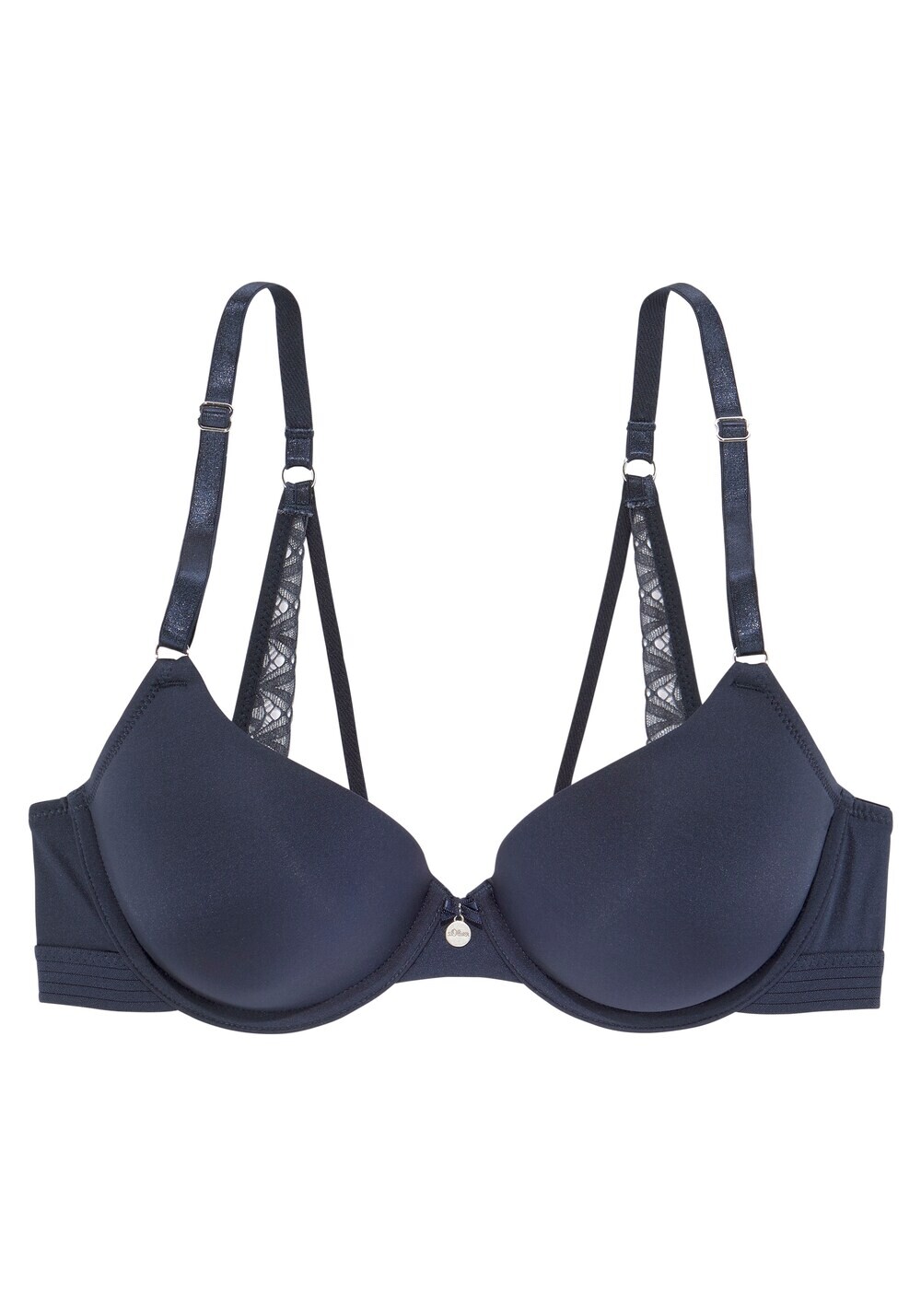 Бюстгальтер-футболка S.Oliver, темно-синий
Бюстгальтер-футболка S.Oliver, темно-синий