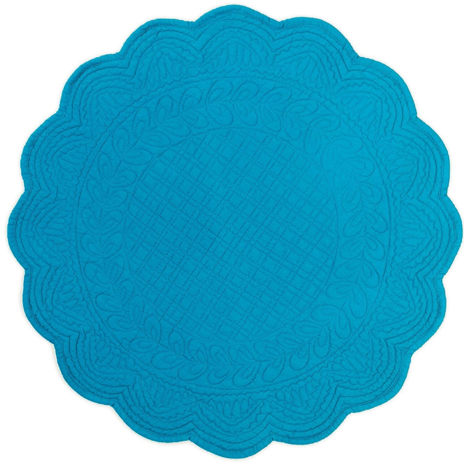 Салфетка на стол American Round из чистого хлопка - Cesar Marinette Saint-Tropez, капри синий
Салфетка на стол American Round из чистого хлопка - Cesar Marinette Saint-Tropez, капри синий