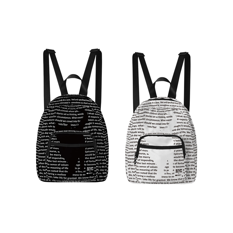 ONRF Полиэстеровый рюкзак средний унисекс черный, Black, Small 
ONRF Полиэстеровый рюкзак средний унисекс черный, Black, Small