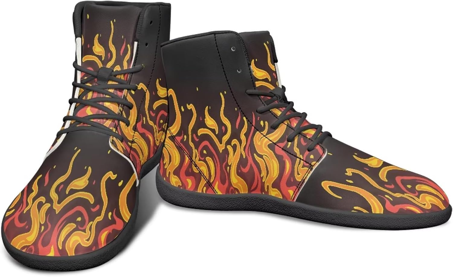 Высокие кроссовки с узором молнии и огня, босоножки с нулевым перепадом, кожаные кроссовки для бега, заземляющие обувь для мужчин Watdotory, желтый
Высокие кроссовки с узором молнии и огня, босоножки с нулевым перепадом, кожаные кроссовки для бега, заземляющие обувь для мужчин Watdotory, желтый